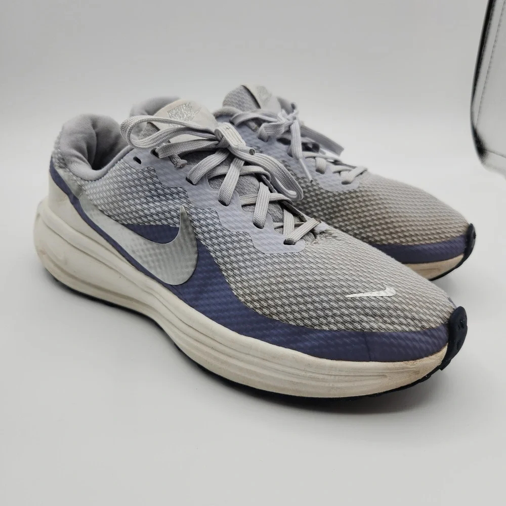 Nike Revolution 8 Road Running Shoes Women 8 Gray Upper Mesh Athletic HJ8485-003